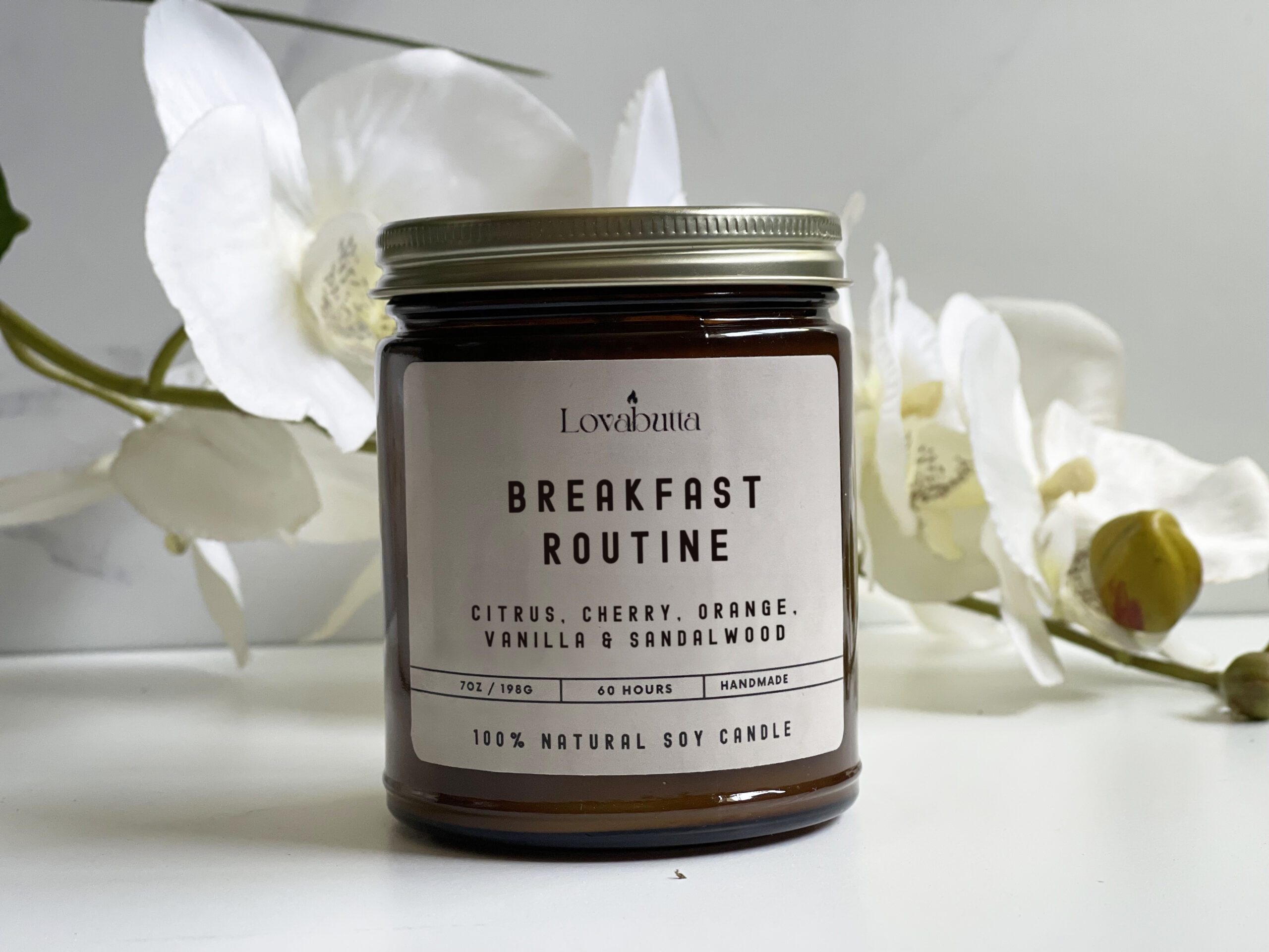 Breakfast Routine Candle